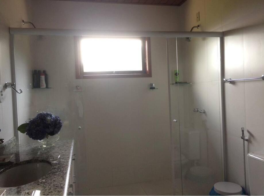 Sitio Com Piscina Natural E Cascata, Com Linda Vista Em Lumiar. Exterior foto